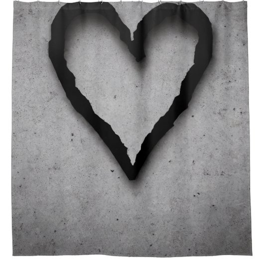 Leftover hart, nr. 01 douchegordijn (Voorkant)