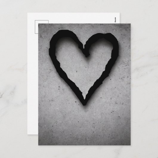 Leftover hart, nr. 01 feestdagenkaart (Voorkant / Achterkant)