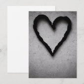 Leftover hart, nr. 01 feestdagenkaart (Voorkant / Achterkant)