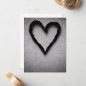 Leftover hart, nr. 01 notitiekaartje (Voorkant / Achterkant in situ)