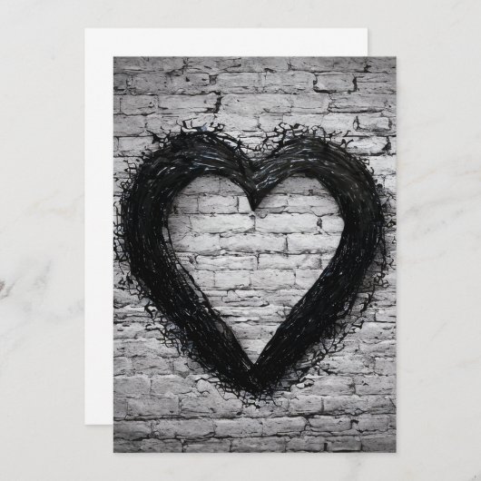 Leftover hart, nr. 02 bedankkaart (Voorkant / Achterkant)