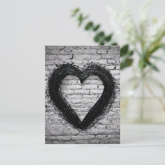 Leftover hart, nr. 02 briefkaart (Staand voorkant)