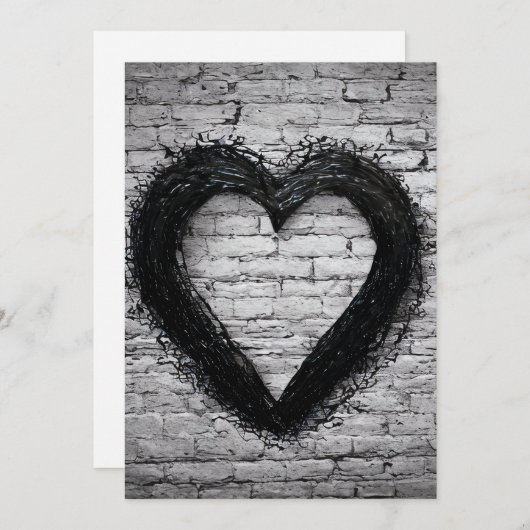 Leftover hart, nr. 02 feestdagenkaart (Voorkant / Achterkant)