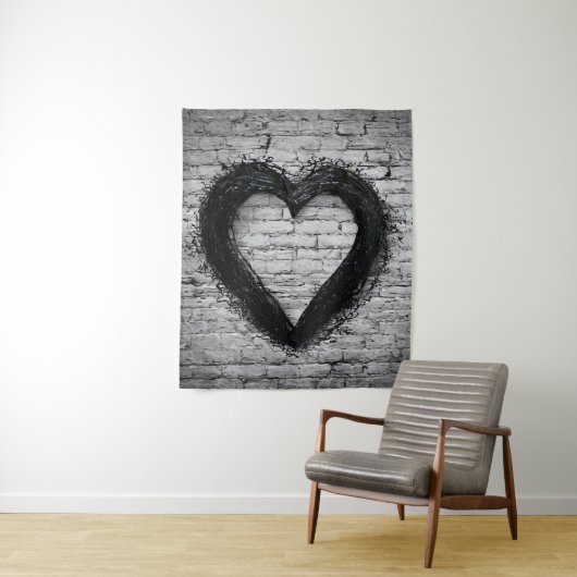 Leftover hart, nr. 02 wandkleed (In situ)