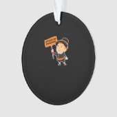 Leftovers Are For Quitters Thanksgiving Classic Fu Ornament (voorkant)