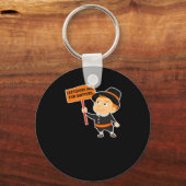 Leftovers Are For Quitters Thanksgiving Classic Fu Sleutelhanger (Voorkant)