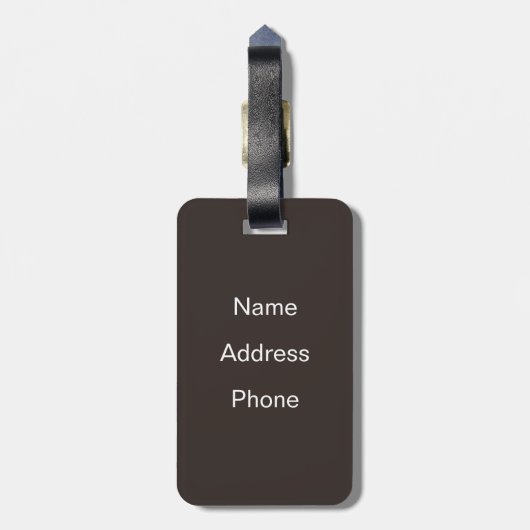 Leftovers Bagagelabel (Achterkant verticaal)