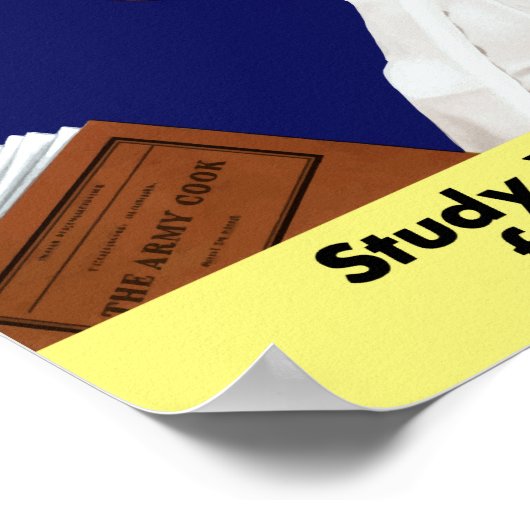 Leftovers gebruiken — WWII Poster (Hoek)