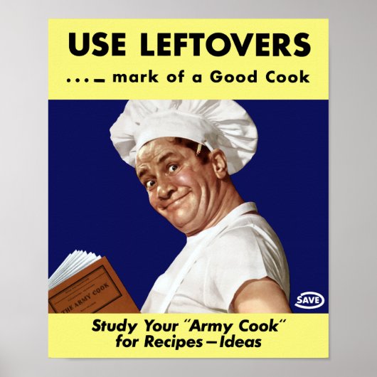 Leftovers gebruiken — WWII Poster (Voorkant)
