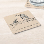 Leftovers Kartonnen Onderzetters (Schuin)