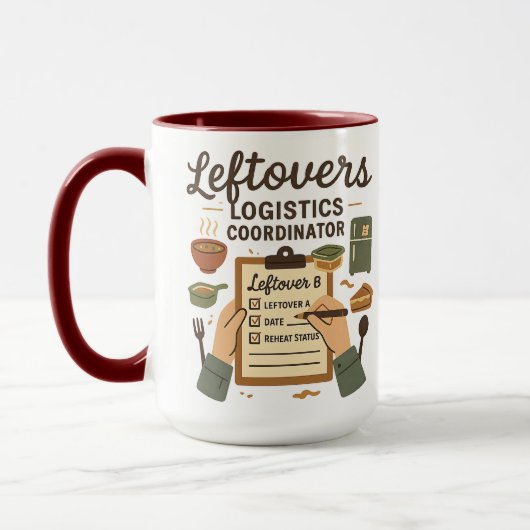 Leftovers Logistics Coordinator | Halloween Gifts Mok (Links)