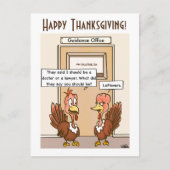 Leftovers-Thanksgiving Feestdagenkaart (Voorkant)