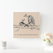 Leftovers Vierkante Klok (Huis)