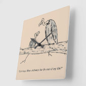 Leftovers Vierkante Klok (Hoek)