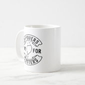 Leftovers zijn bedoeld voor geschikters koffiemok (Voorkant links)