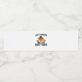 Leftovers zijn bedoeld voor Quitters Thanksgiving Waterfles Etiket (Enkel label)