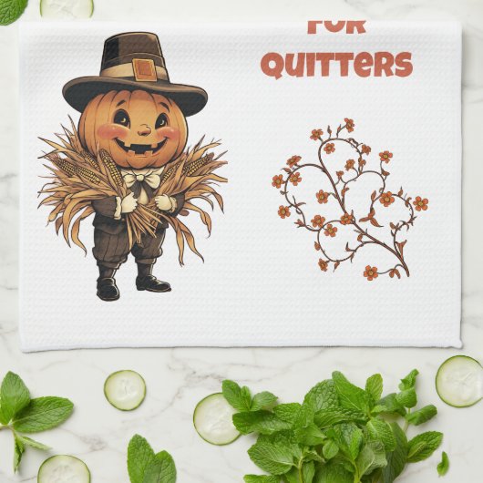 Leftovers zijn voor Kuitters Theedoek (Gevouwen)