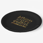 Leftovers zijn voor Quiters Turkey Thanksgiving Da Papieren Bordje (Gekanteld)