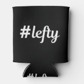 # Lefty left Hander Blikjeskoeler (Voorkant)