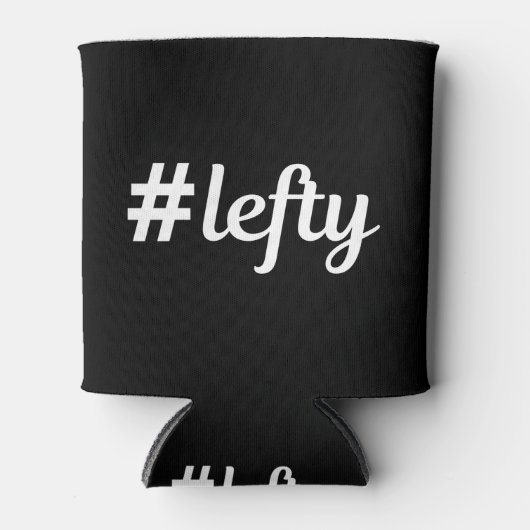 # Lefty left Hander Blikjeskoeler (Voorkant)