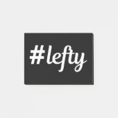 # Lefty left Hander Post-it® Notes (Voorkant)