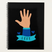 Lefty Life: Gepersonaliseerde planner voor linksha (Voorkant)