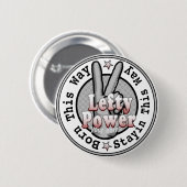 Lefty Power left Handed Button (Voorkant /achterkant)
