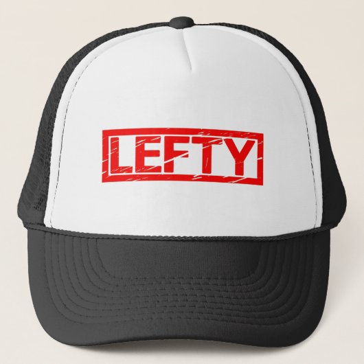 Lefty Stamp Trucker Pet (Voorkant)