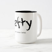 Lefty Tweekleurige Koffiemok (Voorkant rechts)