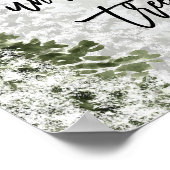 Leg cadeaus onder het kerstboom poster (Hoek)