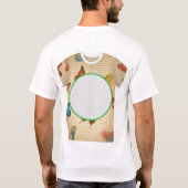 Leg de essentie van de zomer vast met een T-shirt  (Achterkant)