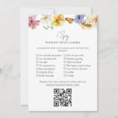 Leg de liefde die ik spion bruiloft met QR spel Ka Kaart (Voorkant)