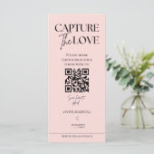 Leg de liefde foto ik spion bruiloft spel scavenge menu (Staand voorkant)