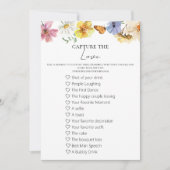 Leg de liefde Ik Spy Bruiloft Boho Game Kaart (Voorkant)