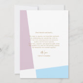 Leg de liefde vast: Eigen edelfoto bruiloft Bedankkaart (Achterkant)