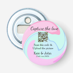 Leg de liefde vast en voeg een QR-scan toe met mar Button Flesopener