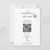 Leg de liefde vast Fotowedstrijd 'Ik zie, ik zie' RSVP Kaartje (Voorkant)