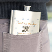 Leg de liefde vast voeg QR scan toe upload afbeeld Flacon (Voorbeeld)