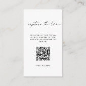 Leg de Love Photo Sharing Table Kaart vast (Voorkant)