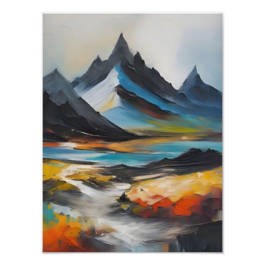 Leg de Majesteit van Natuur vast Foto Afdruk (Voorkant)