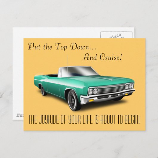 Leg de top neer... briefkaart (Voorkant / Achterkant)