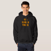 Leg een banaan in je oor. hoodie (Voorkant volledig)