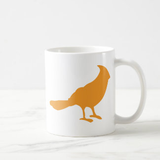 Leg er een vogel op (Oranje) Koffiemok