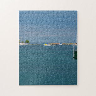 Leg geparkeerd in Mackinac Harbor Puzzel