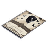 Leg Halloween Memories vast met onze  Crow Notitieboek (Linkerzijde)