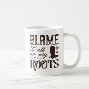 Leg het allemaal bij mijn wortels koffiemok