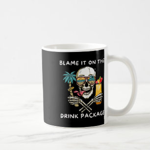 Leg het bij de drankpakket grappige bijpassende cr koffiemok