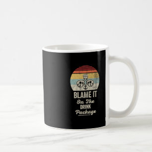 Leg het bij het drankpakket 4 koffiemok