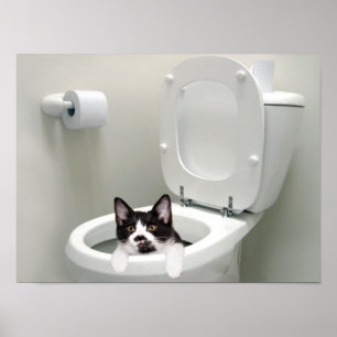 Leg het deksel neer poster