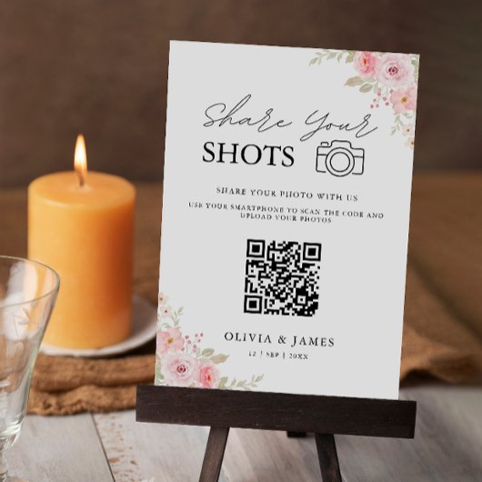 Leg het Love QR-codeteken vast, Roos Kaart